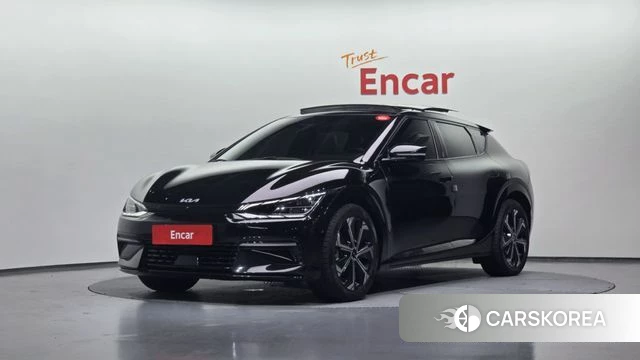 Kia EV6 2022 Черный из Кореи