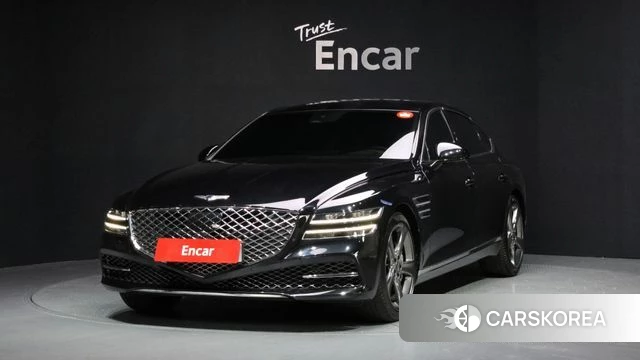 Genesis G80 (RG3) 2022 Черный из Кореи