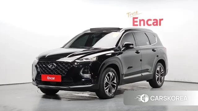 Hyundai Santa Fe TM 2018 Черный из Кореи