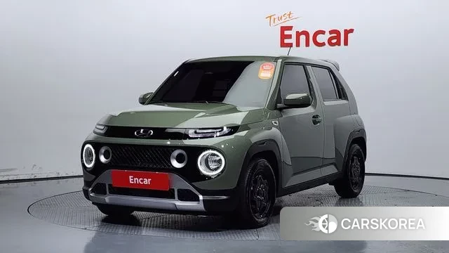 Hyundai Casper 2022 Светло-зеленый из Кореи