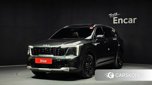 Kia The New Sorento 4th Generation 2024 Серый из Кореи