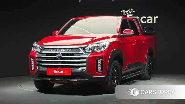 Ssangyong The New Rexton Sports Cannes 2021 Красный из Кореи