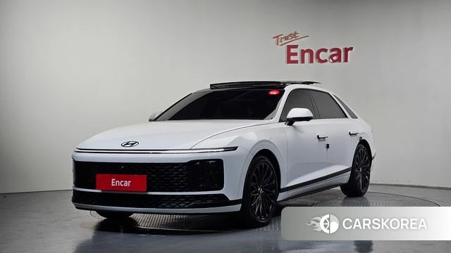 Hyundai Grandeur Hybrid (GN7) 2024 Белый из Кореи