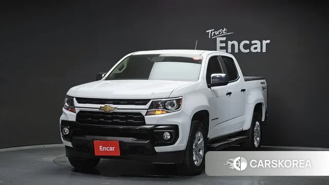 Chevrolet (GM Daewoo) Real New Colorado 2021 Белый из Кореи