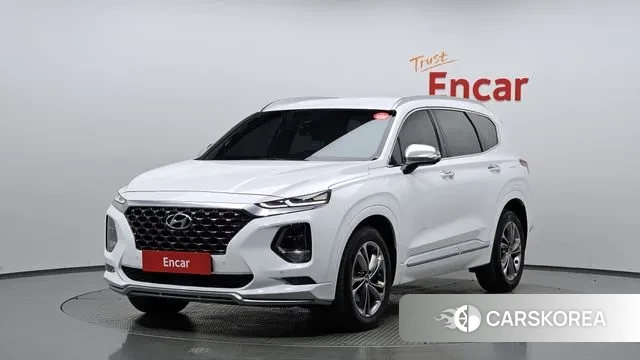 Hyundai Santa Fe TM 2020 Белый из Кореи