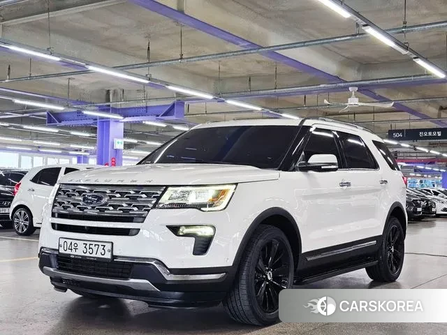 Ford Explorer 2018 Белый из Кореи