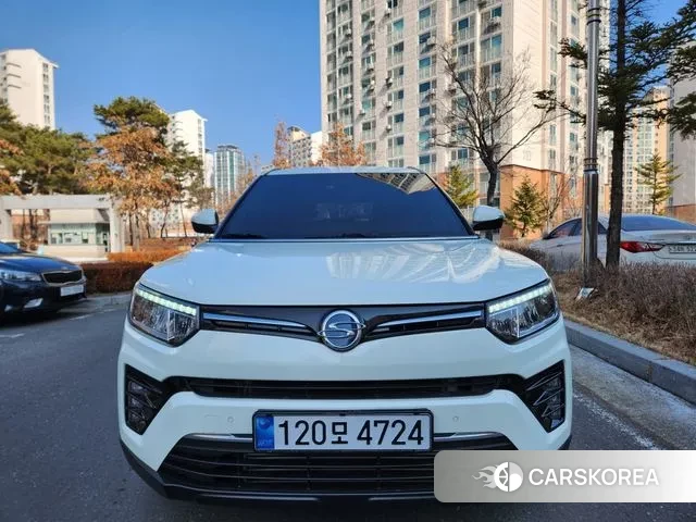 Ssangyong Berry New Tivoli 2021 Белый из Кореи