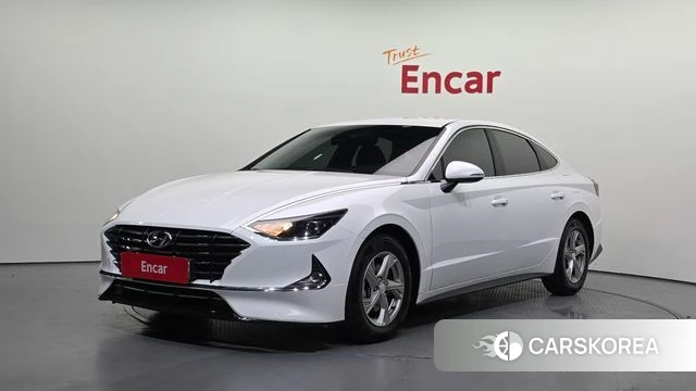 Hyundai Sonata (DN8) 2019 Белый из Кореи