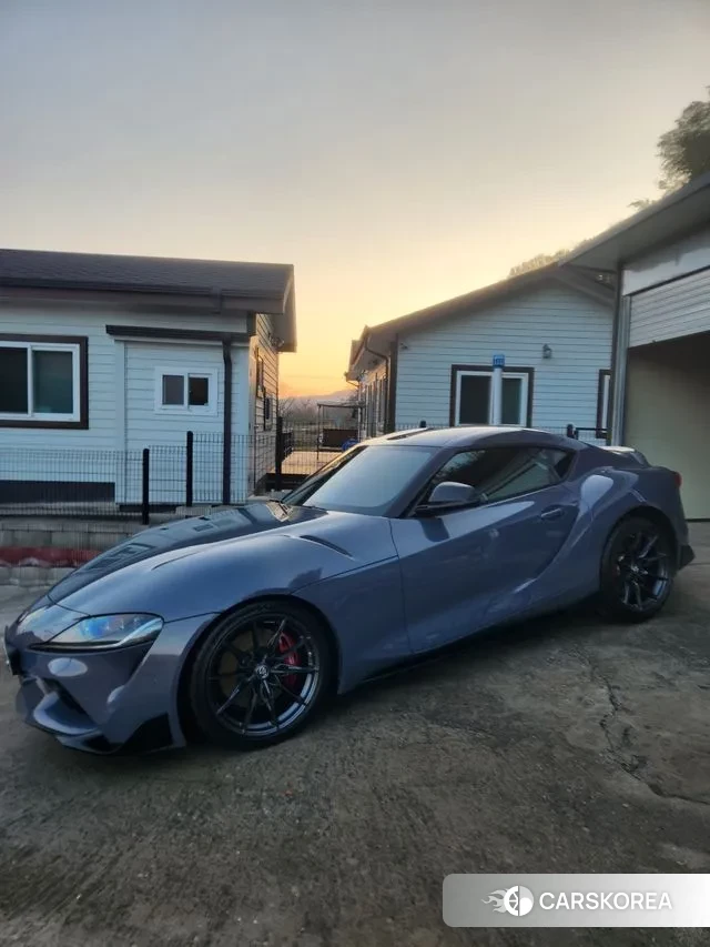 Toyota Supra 5th Generation 2024 Серый из Кореи