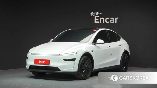 Tesla Model Y 2025 Белый из Кореи