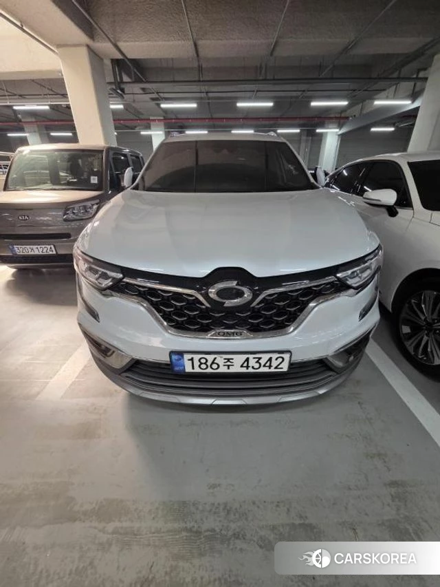Renault Korea (Samsung) The New QM6 2022 Белый из Кореи
