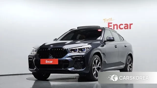 BMW X6 (G06) 2022 Серый из Кореи