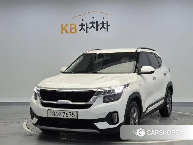 Kia Seltos 2022 Белый из Кореи