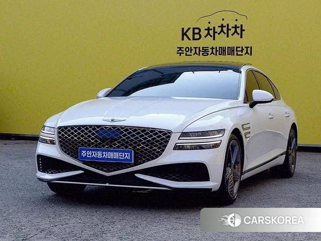 Genesis G80 (RG3) 2021 Белый из Кореи