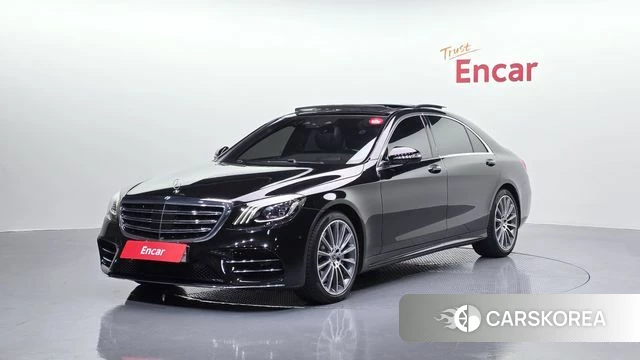 Mercedes-Benz S-Class W222 2018 Черный из Кореи