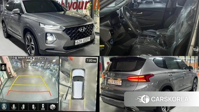 Hyundai Santa Fe TM 2018 Серый из Кореи