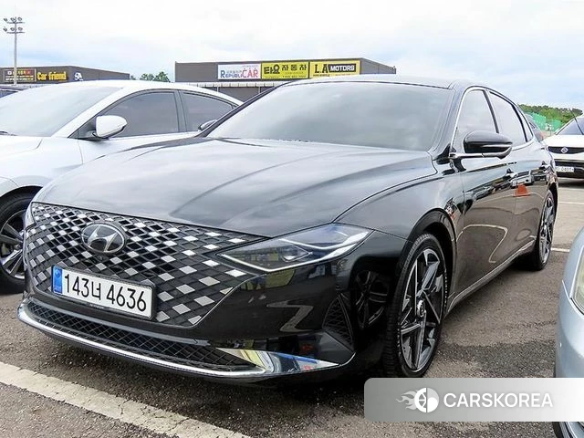 Hyundai The New Grandeur IG 2021 Черный из Кореи