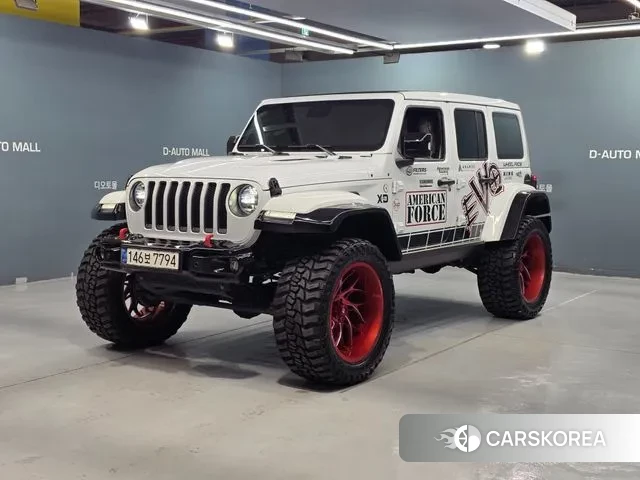 Jeep Wrangler (JL) 2020 Белый из Кореи