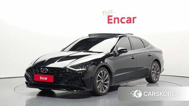 Hyundai Sonata (DN8) 2022 Черный из Кореи