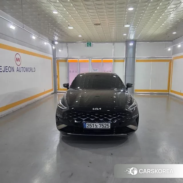 Kia K8 Hybrid 2021 Черный из Кореи