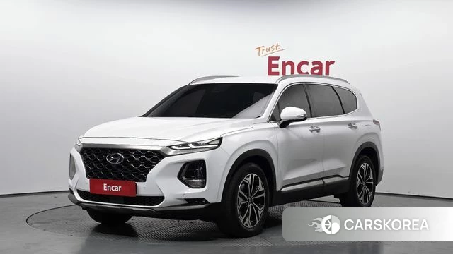 Hyundai Santa Fe TM 2018 Белый из Кореи