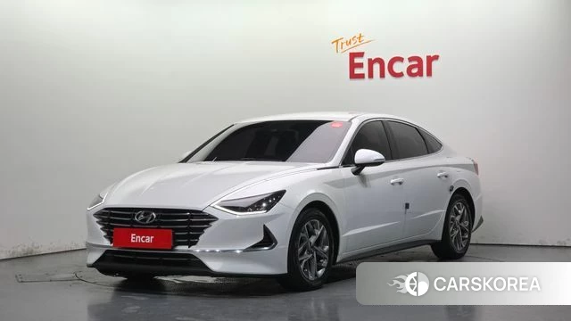 Hyundai Sonata (DN8) 2019 Белый из Кореи