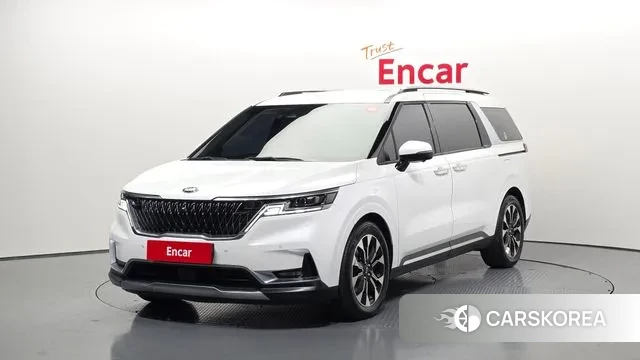 Kia Carnival 4th generation 2021 Белый из Кореи