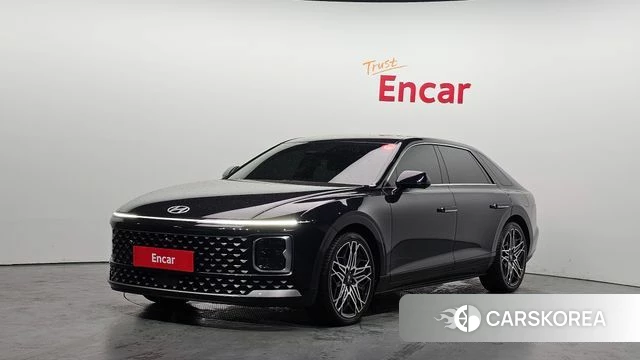 Hyundai Grandeur Hybrid (GN7) 2023 Синий из Кореи