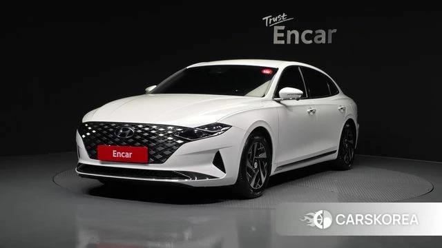 Hyundai The New Grandeur IG Hybrid 2021 Белый из Кореи