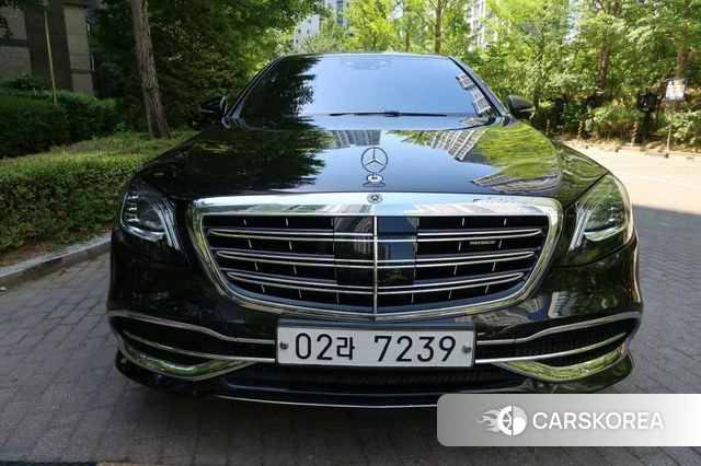 Mercedes-Benz S-Class W222 2018 Черный из Кореи