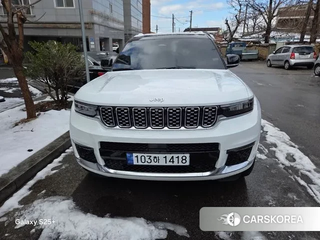 Jeep Grand Cherokee (WL) 2024 Белый из Кореи