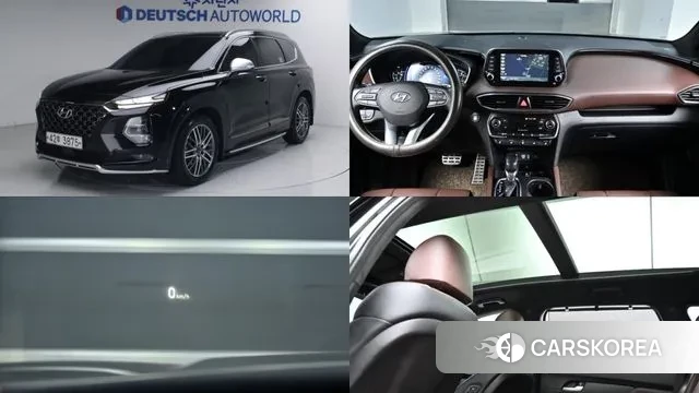 Hyundai Santa Fe TM 2019 Черный из Кореи