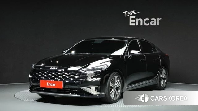 Kia K8 Hybrid 2022 Черный из Кореи