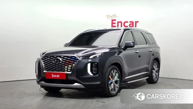 Hyundai Palisade 2021 Черный из Кореи