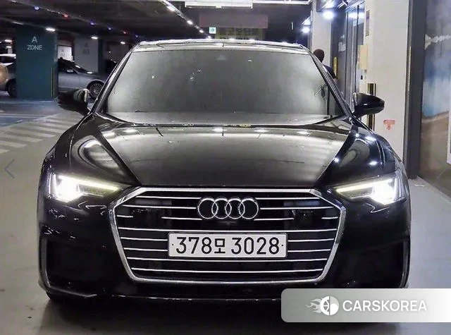 Audi A6 (C8) 2021 Черный из Кореи