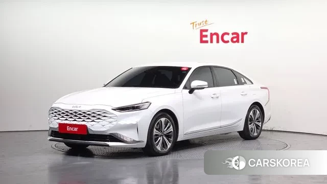 Kia K8 Hybrid 2023 Белый из Кореи