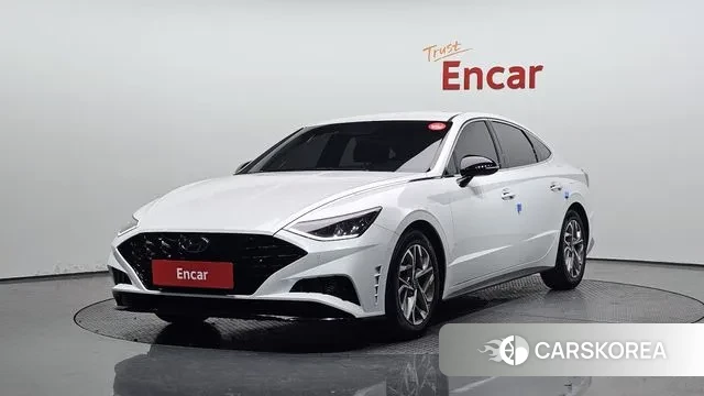 Hyundai Sonata (DN8) 2021 Белый из Кореи