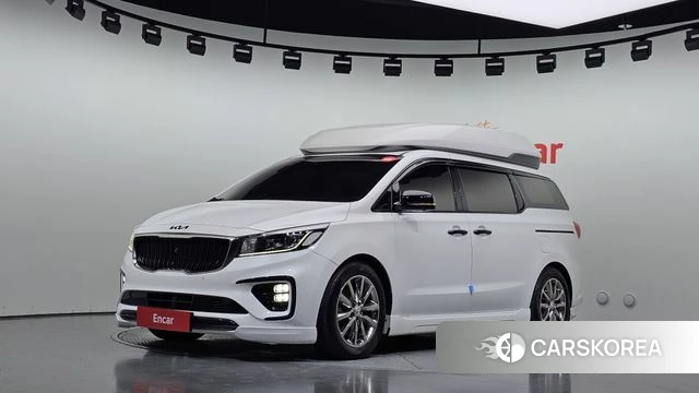Kia The New Carnival 2018 Белый из Кореи