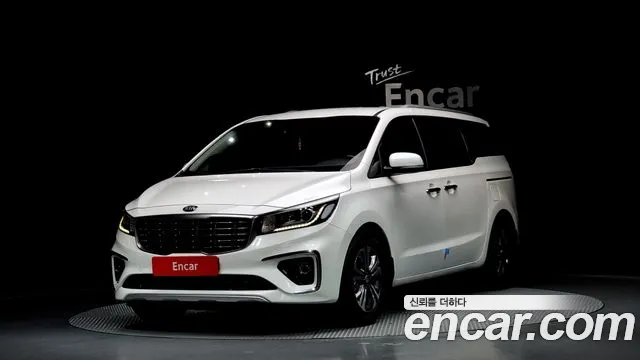 Kia The New Carnival 2019 Белый из Кореи