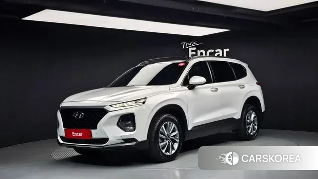 Hyundai Santa Fe TM 2018 Белый из Кореи