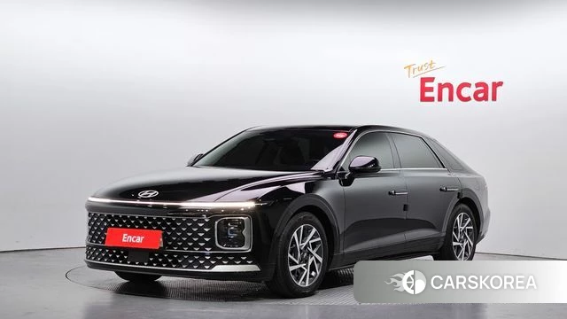 Hyundai Grandeur (GN7) 2023 Черный из Кореи