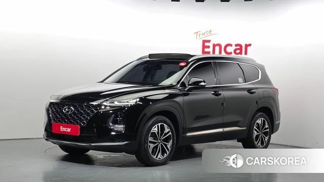 Hyundai Santa Fe TM 2018 Черный из Кореи
