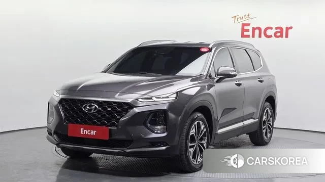 Hyundai Santa Fe TM 2018 Серый из Кореи