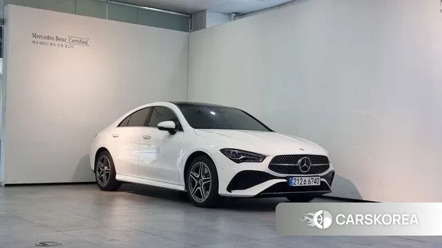 Mercedes-Benz CLA-Class C118 2024 Белый из Кореи