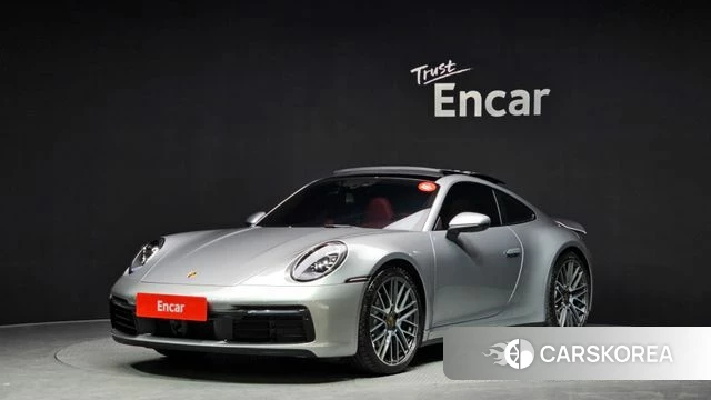 Porsche 911(992) 2024 Серебряный из Кореи