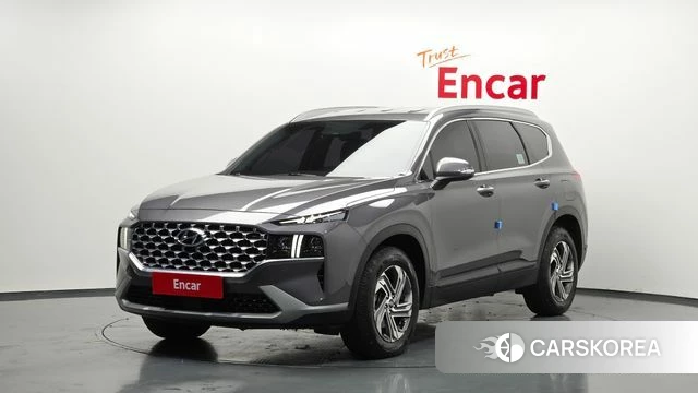 Hyundai The New Santa Fe 2021 Серый из Кореи