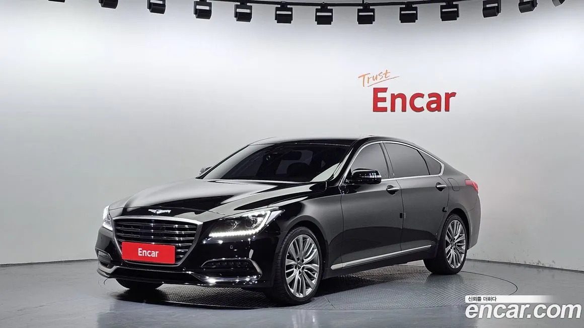 Genesis G80 2019 Черный из Кореи