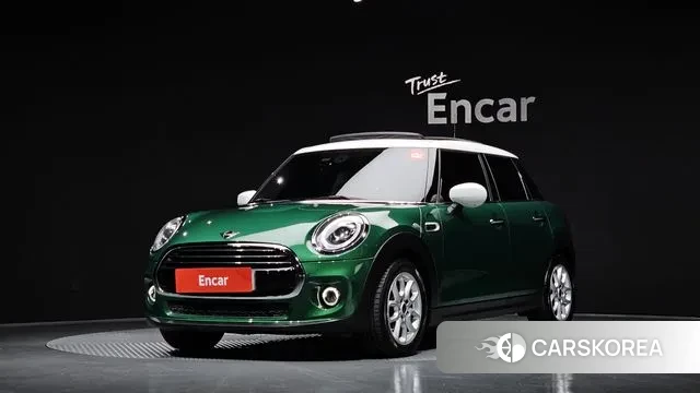 Mini Cooper 2021 Зеленый из Кореи
