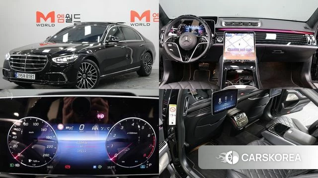 Mercedes-Benz S-Class W223 2025 Черный из Кореи