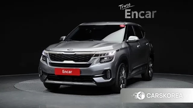 Kia Seltos 2019 Серый из Кореи